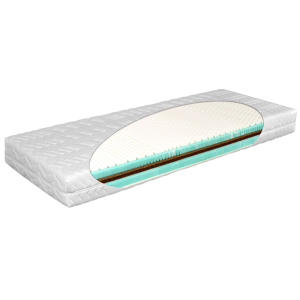Materac latex zone green