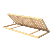 Drewniany stelaż podnoszony na bok